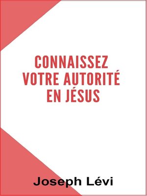 cover image of Connaissez Votre Autorité En Jésus